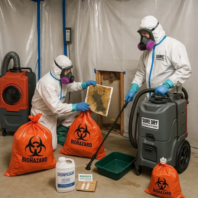 Contaminated Water Handling Protocols process in Belton, SC