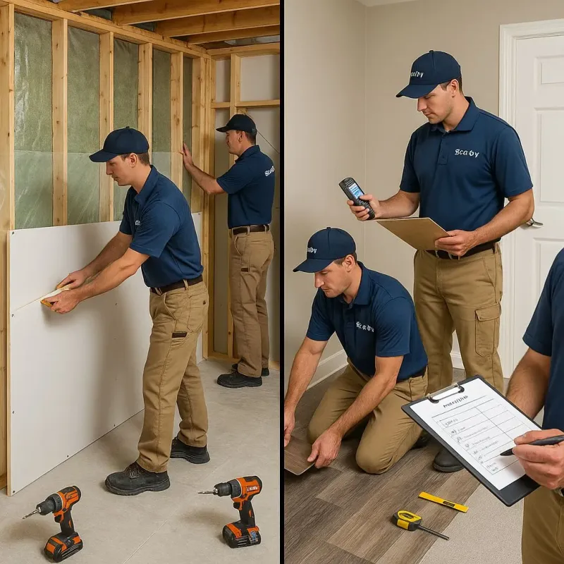 Repairs and Reconstruction process in Belton, SC